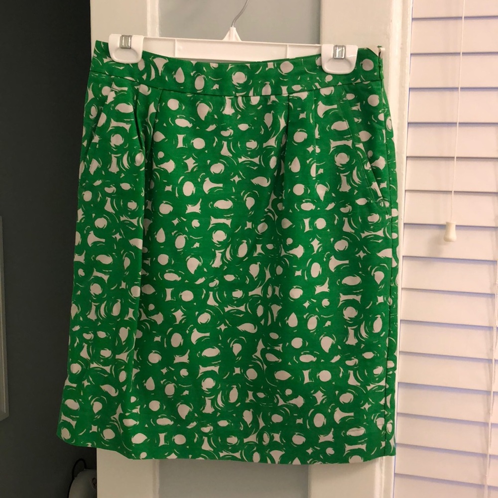 Boden Green Dot Skirt - size 6 US / 10 UK